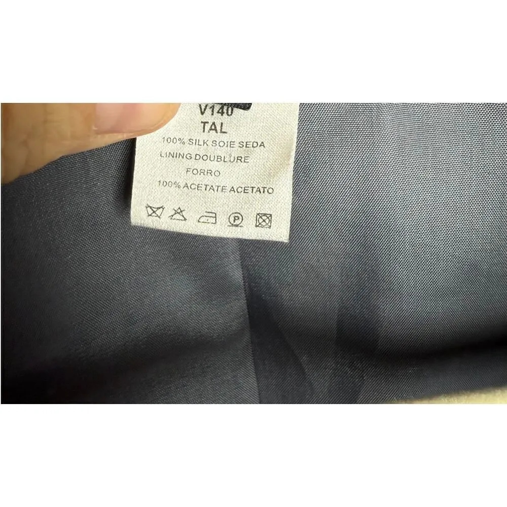 Renato Nucci Silk Purple Iridecent One Button Jacket Sz. 36 (US S) - Image 5