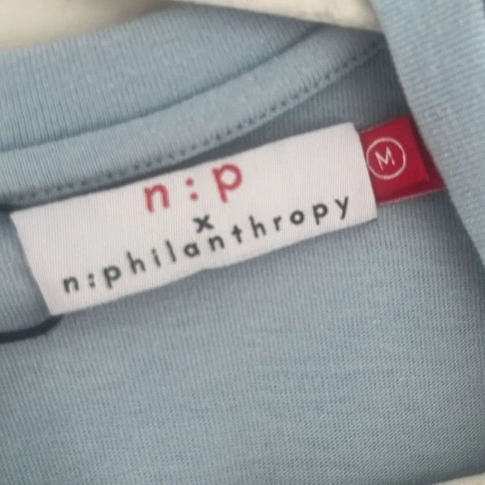 N: philanthropy lawes one piece jumpsuit blue cotton soft NWT New size medium - Image 9