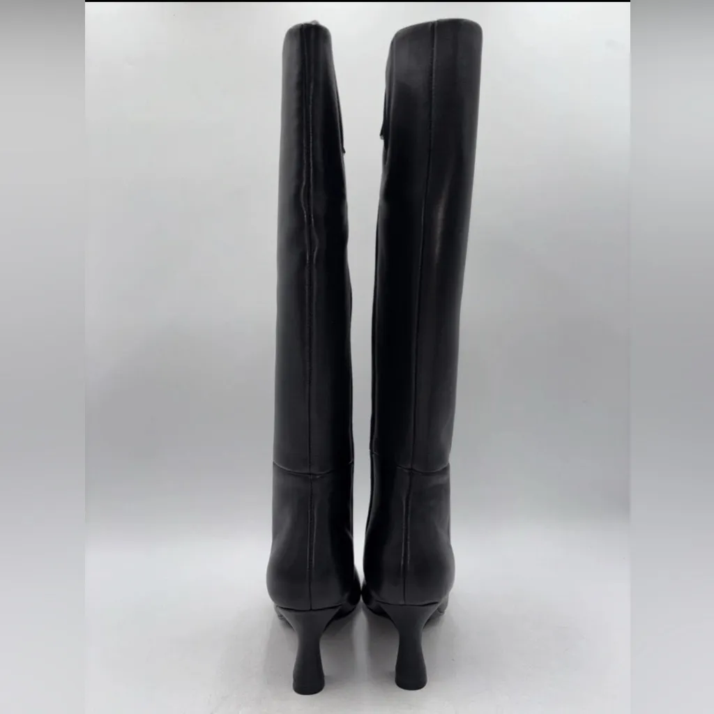 Anne Klein Black Heeled Boots - Image 4