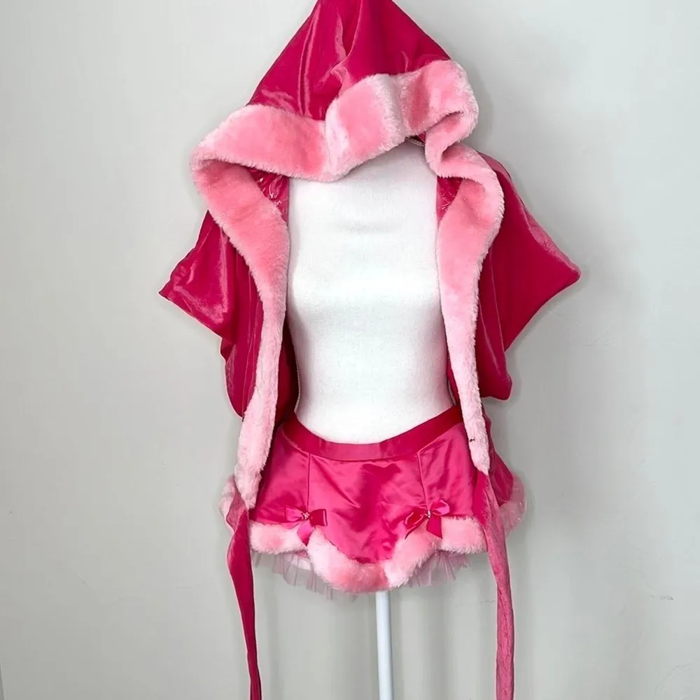 Victoria’s Secret Santa Cape Costume Set - Image 3
