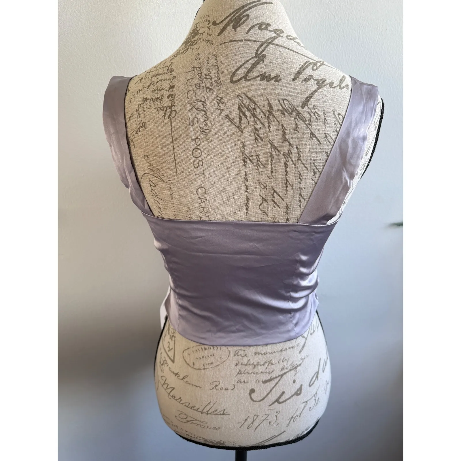 Commense Drape Neck Sleeveless Top‎ Elegant Evening Party Occasion - Image 3