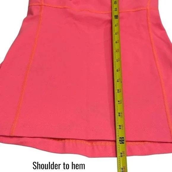 Lululemon Scoop Neck Tank in Color Luon (Coral) Athletic Outdoors Women's XS - Image 10