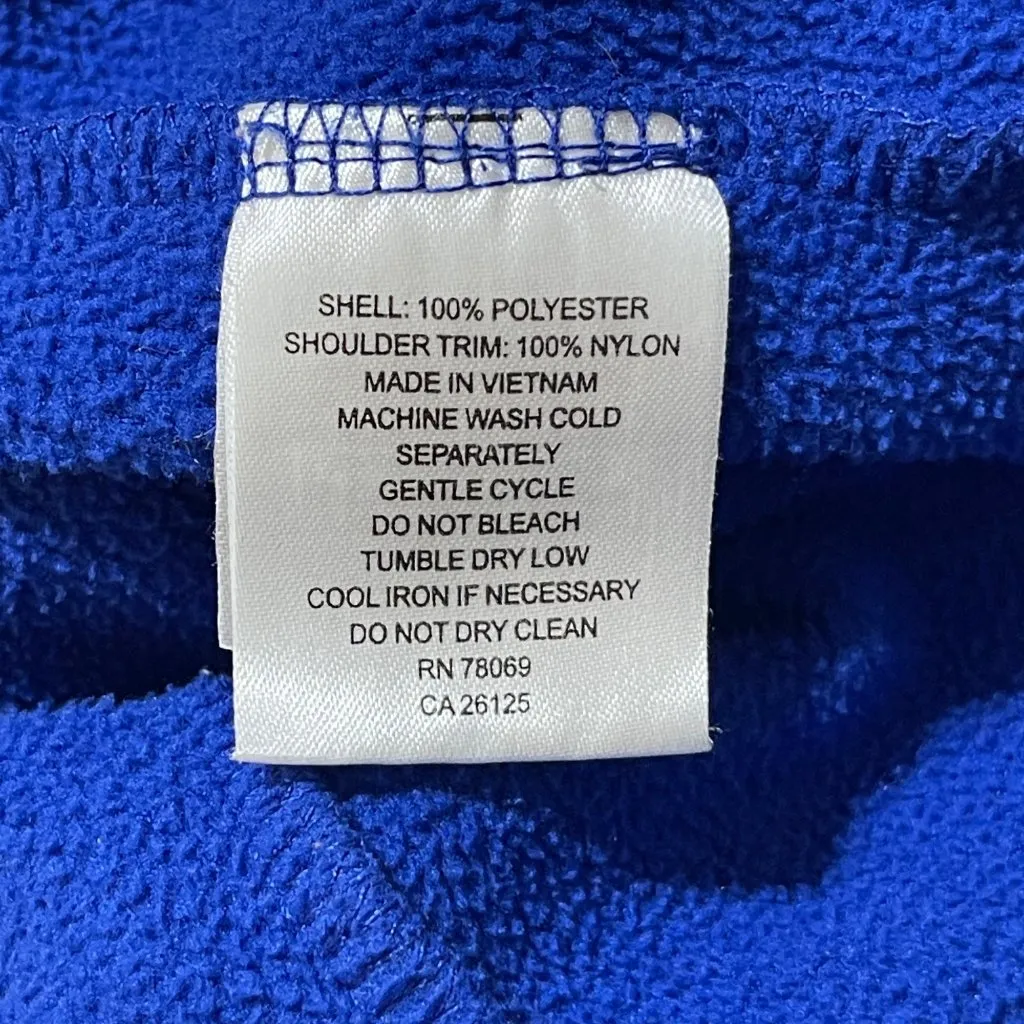 Ashworth Men's 1/4 Zip Pullover UK University Of KY Wildcats Size L Large Fleece - Image 6