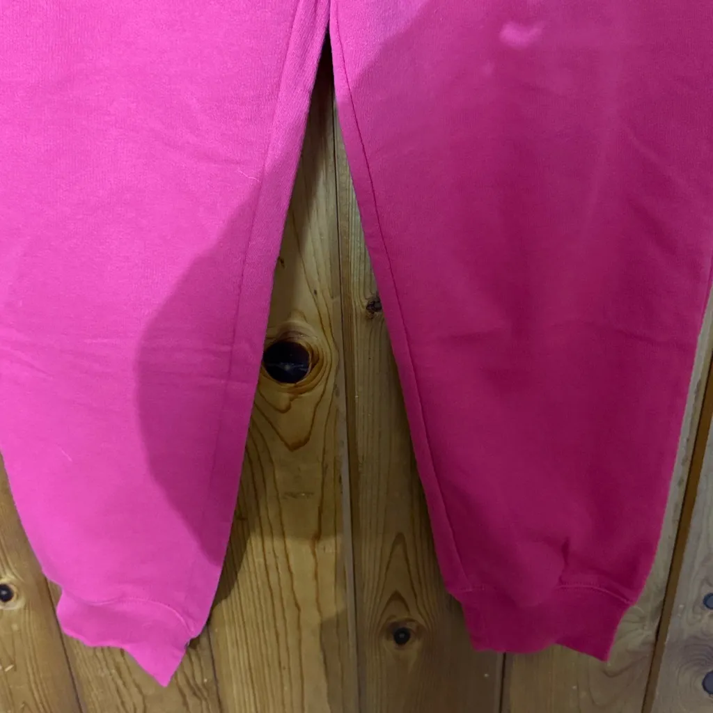 PINK Victoria's Secret pink lounge Sweatpants joggers size large NWT new era - Image 5