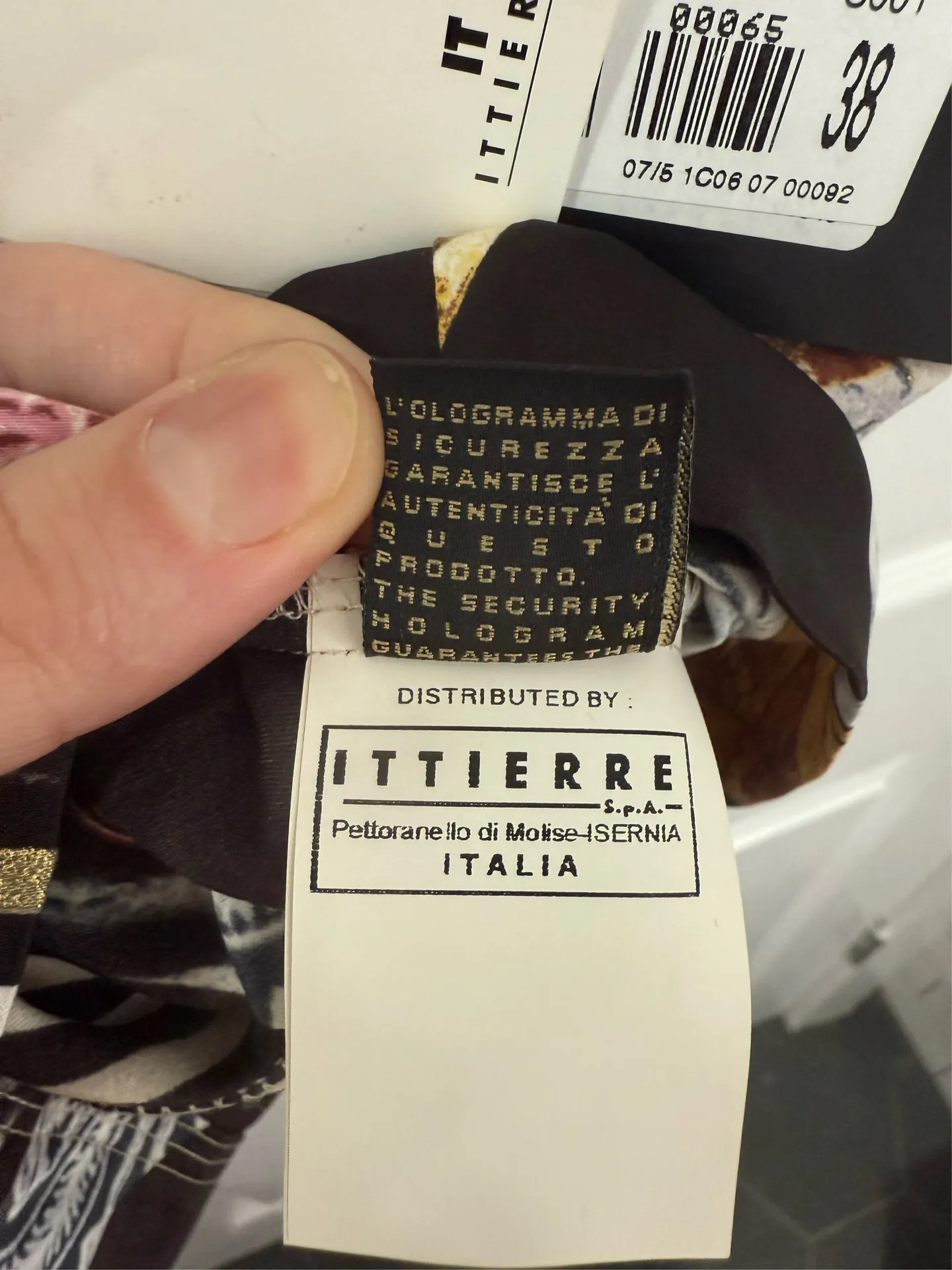 NWT Just Cavalli Silk blend top  - Image 8