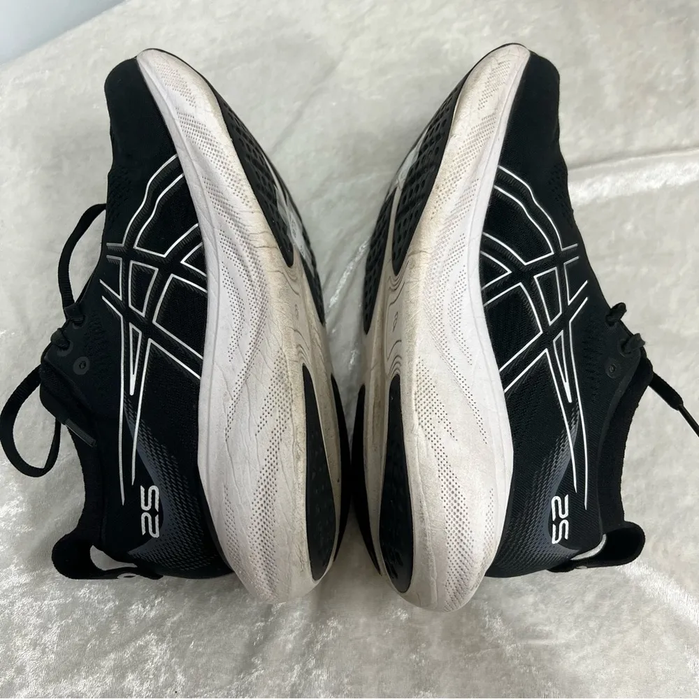 gel Nimbus 25 women’s 6 1/2 black running shoes - Image 8