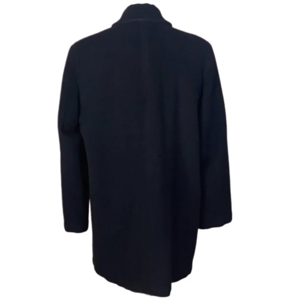 LIZ CLAIBORNE black mid-length fully lined winter coat in size 12. EUC - Image 7