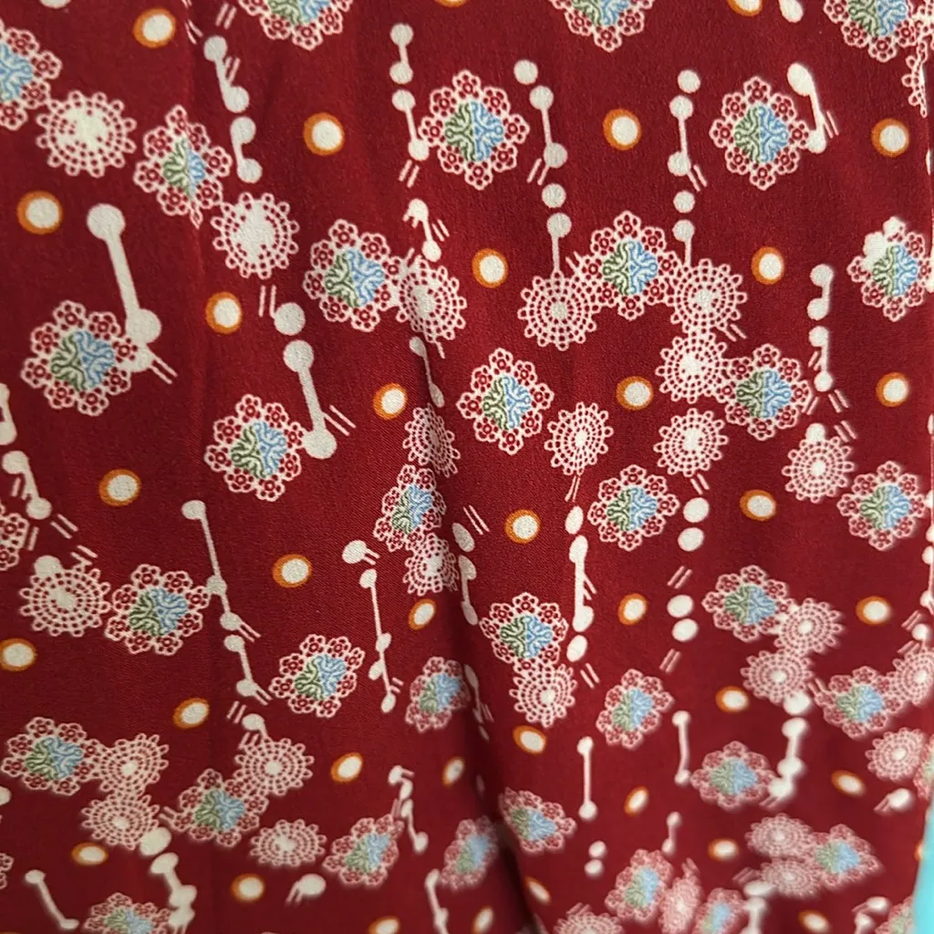 CUPSHE Floral Red Wrap Dress - Image 6