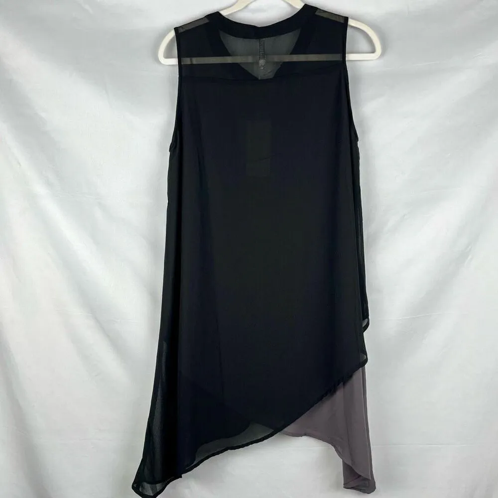 NWT Monoreno Asymmetrical Sleeveless Flowing Dress Medium - Image 2