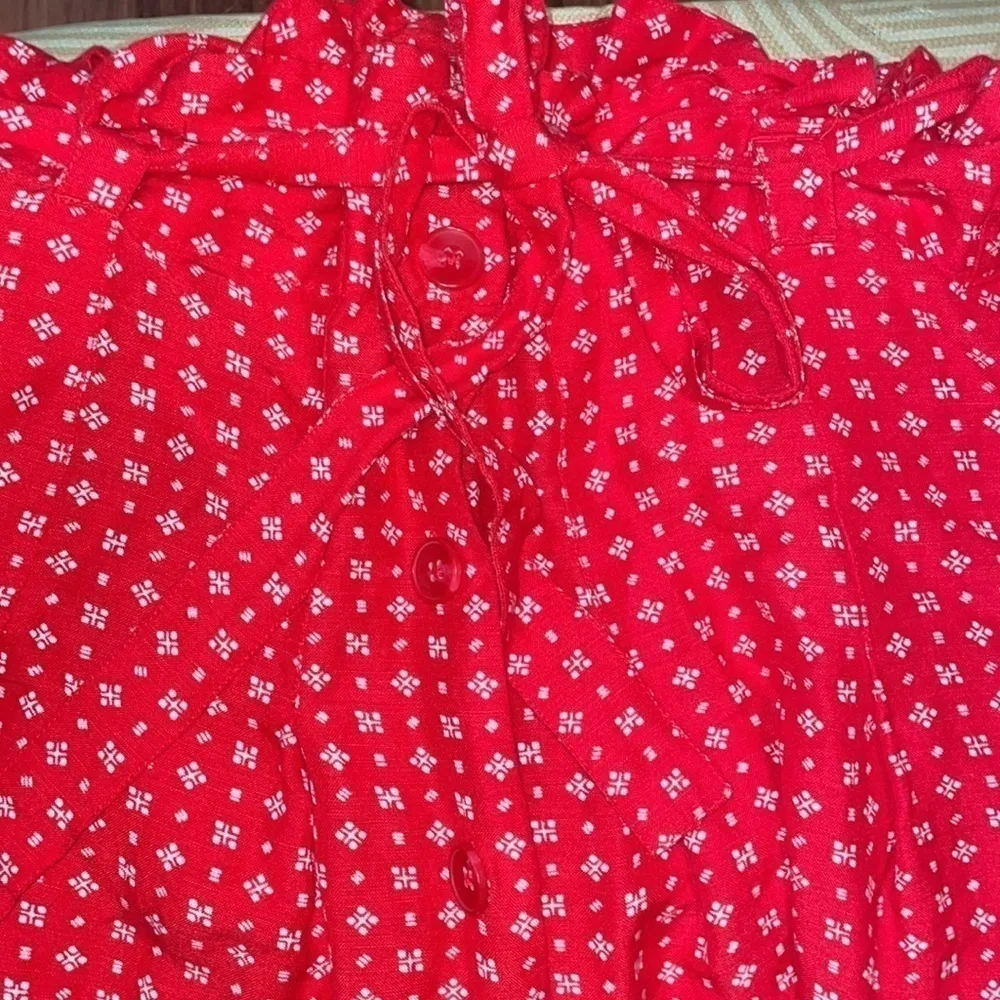 Volcom  deep tracks red skirt and cami set - Image 8