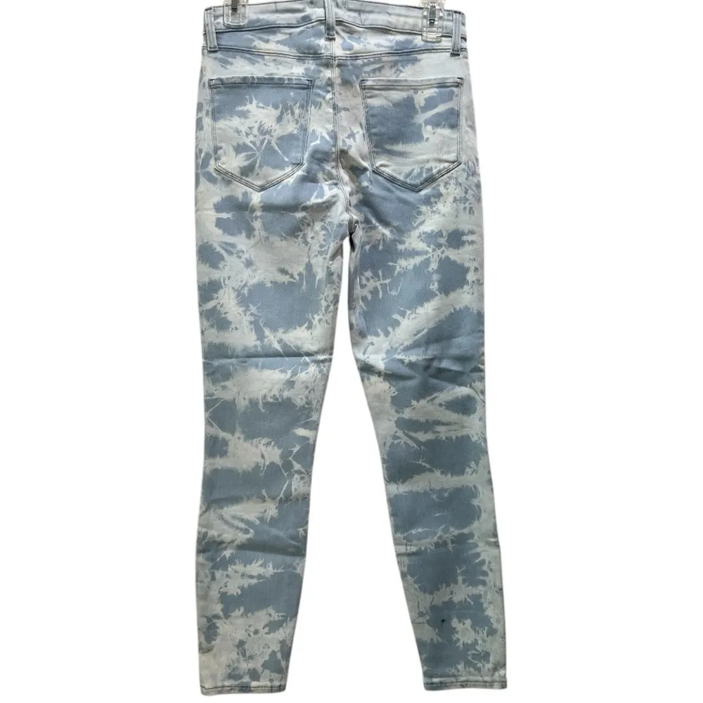 L'AGENCE Margot Tie-Dye High-Rise Skinny Jeans, Abyss - Size 28 NWOT - Image 4