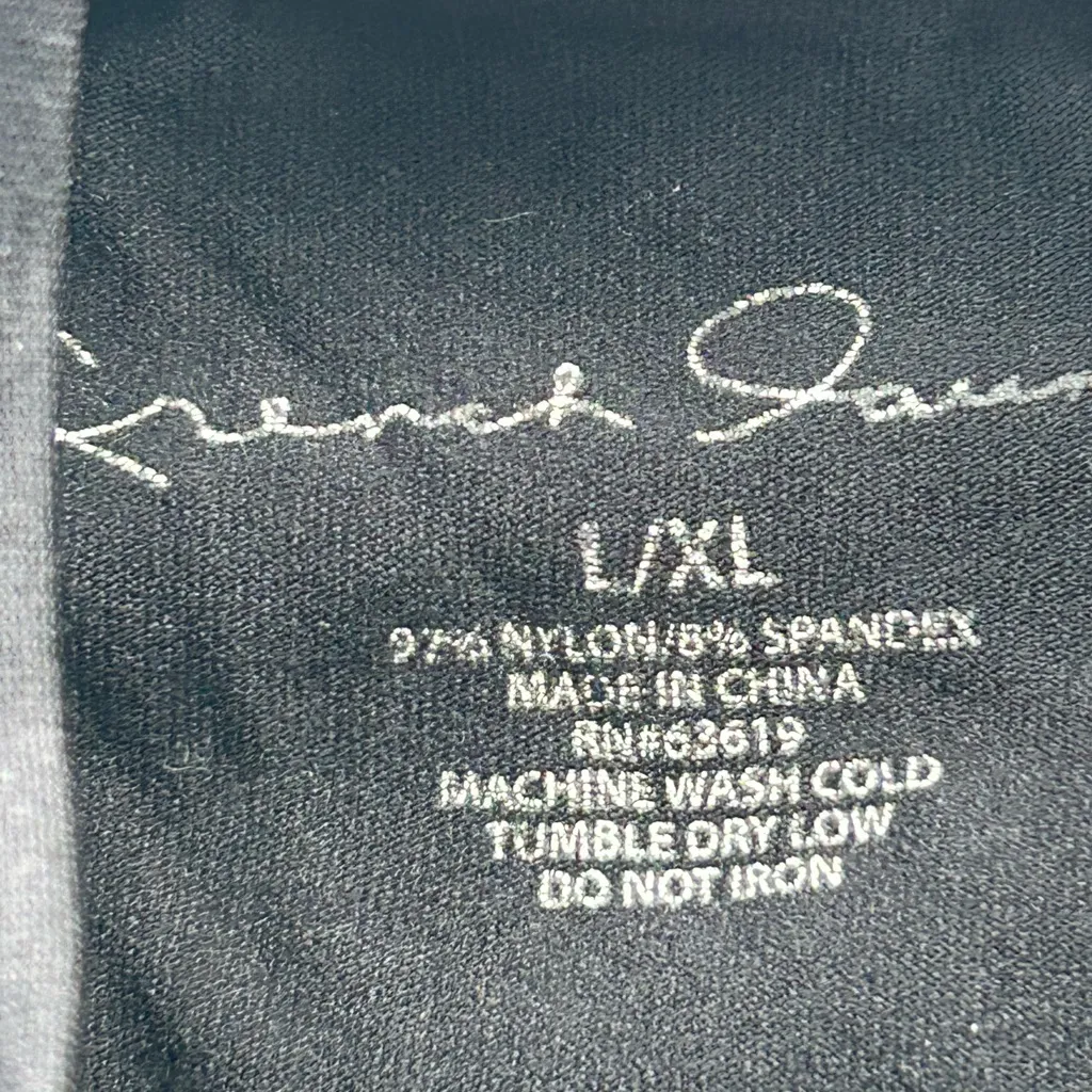 Women's Black Turtleneck Top Large - Image 6