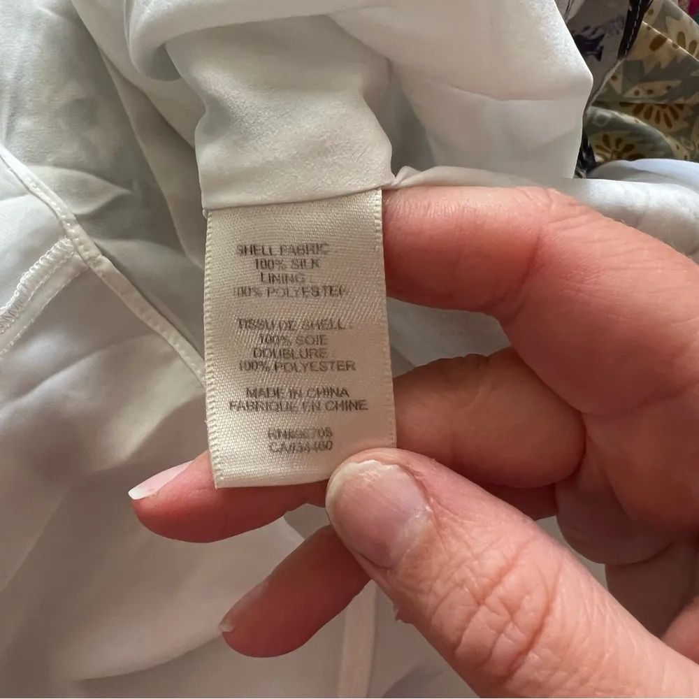 ☀️ REBECCA TAYLOR Floral Silk Dress Mini A-Line 2 - Image 7