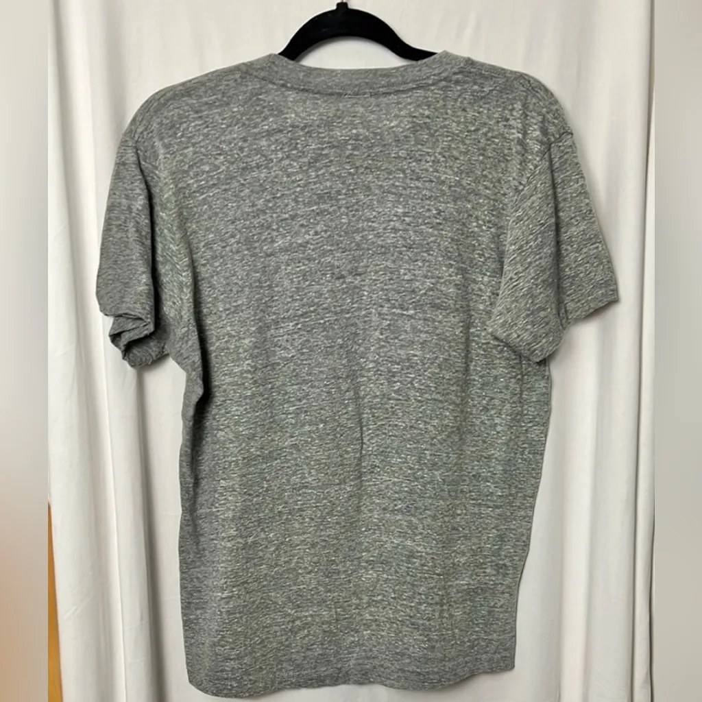 Def Leppard Heather Gray Graphic T-Shirt Size Medium - Image 3