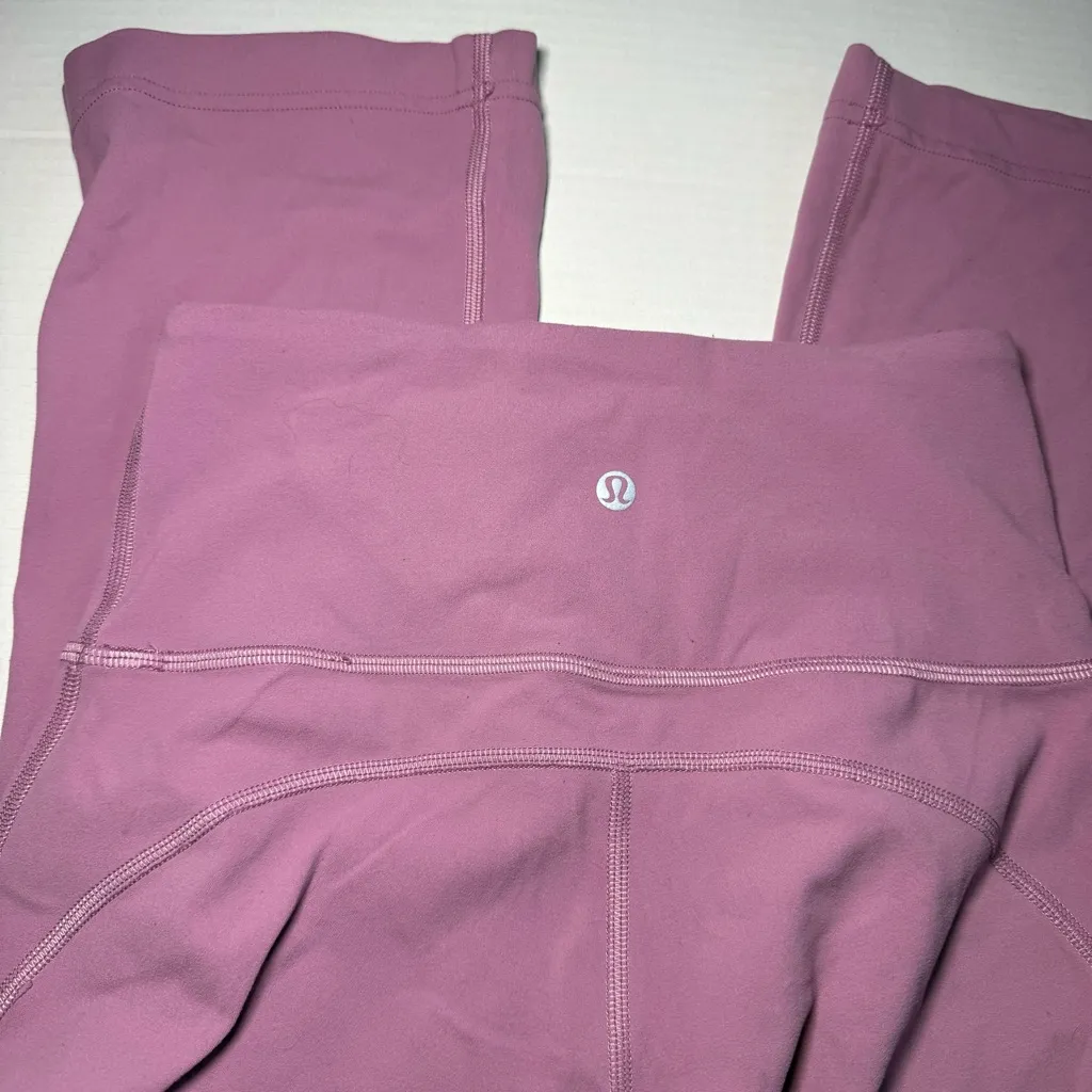 Lululemon Groove Flared Yoga Pants 7/8 length - Image 2