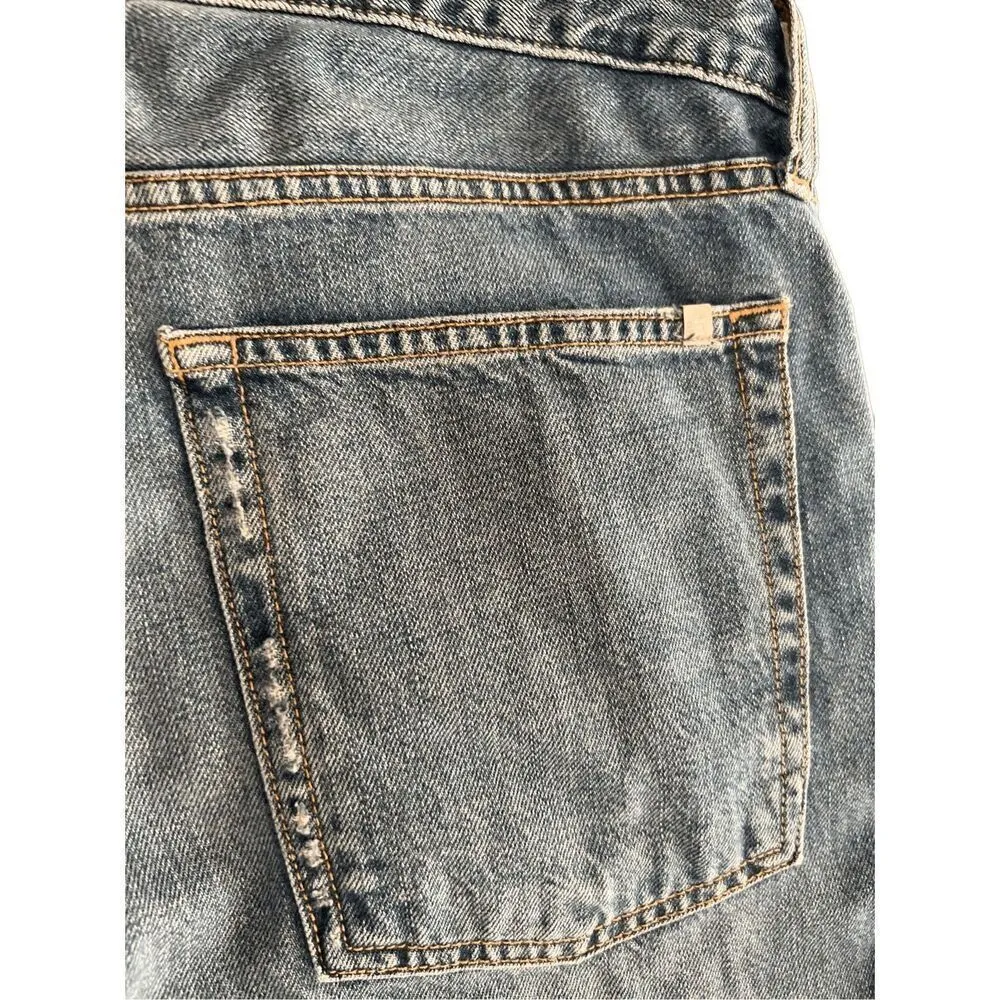 EVERLANE Denim Button Fly Jean 28 - Image 4