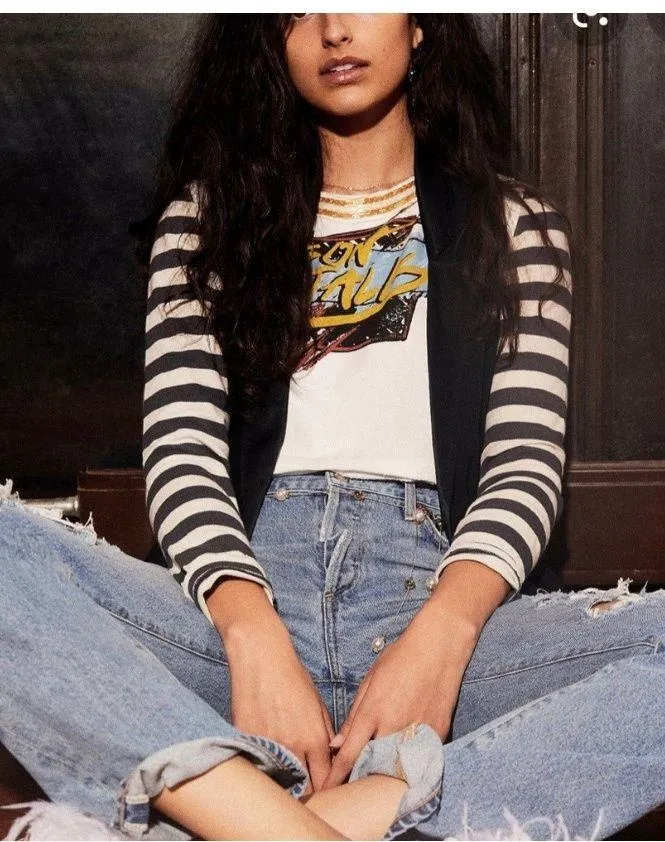 Beaded Crop Top - Image 3