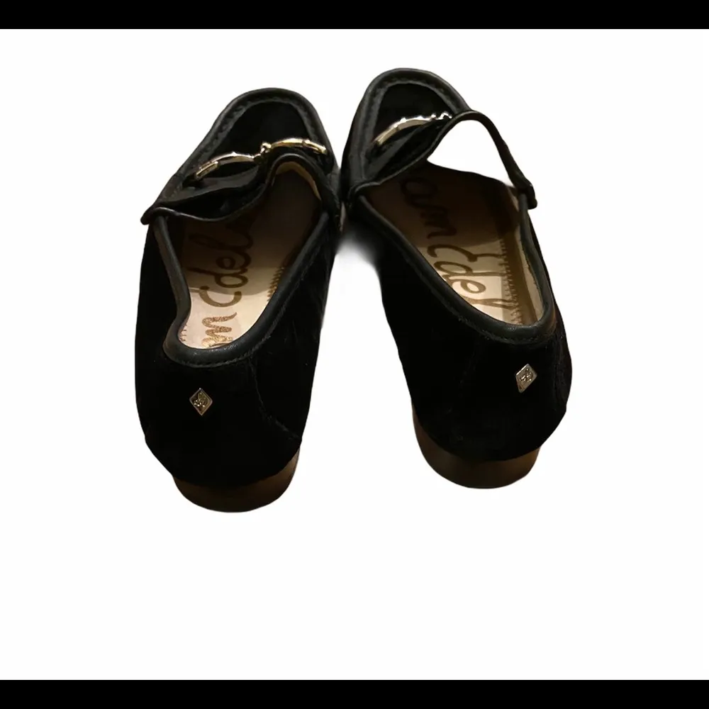 Sam Edelman 6 black velvet loafers. - Image 3