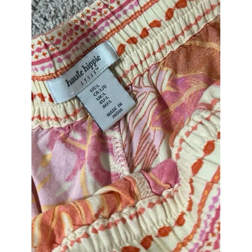 Haute hippie floral pants - Image 3