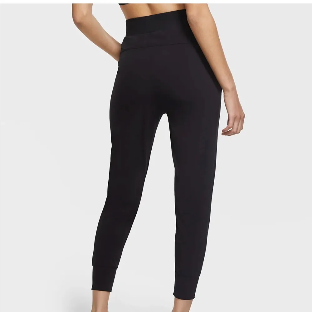 Nike Bliss Luxe Pants Pockets Tapered Mid Rise Training Joggers NEW - Image 2