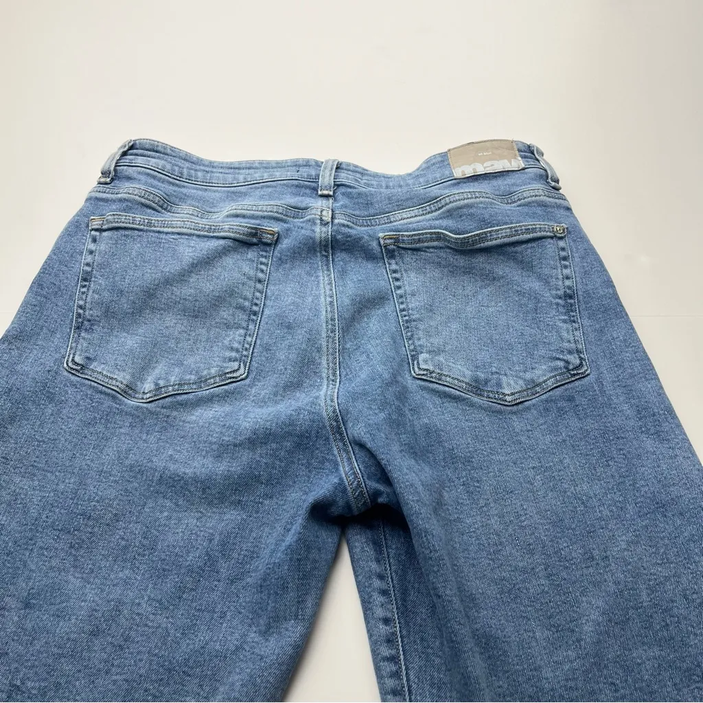 Mavi Barcelona High Rise‎ Wide Leg Womens Size 31 Blue Denim Jean *TINY FLAW - Image 14