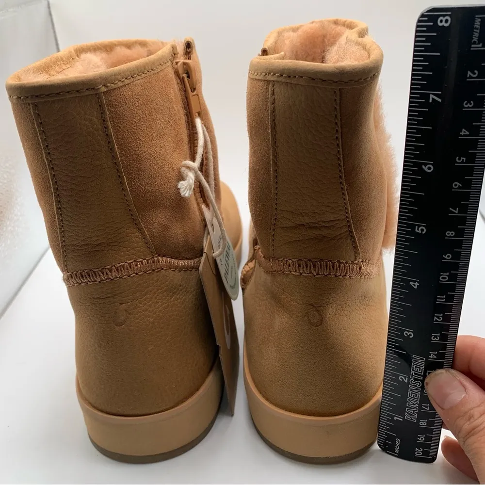 NWOB Olukai Women's Paina Hulu winter boot tan size 9.5 2057 - Image 6