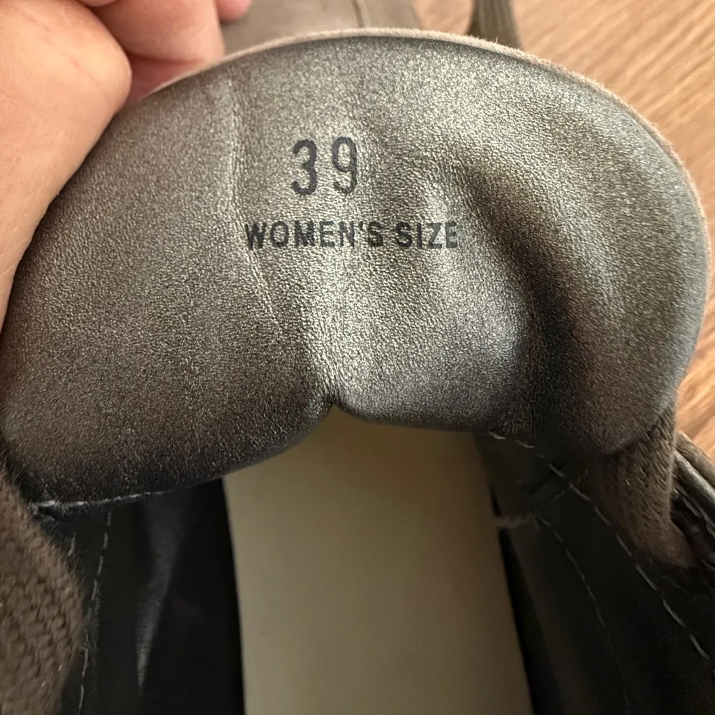 Hogan Women’s Light Solid Grey Low Top Interactive LaceUp Trainer Sneakers Gray Size 9 - Image 3