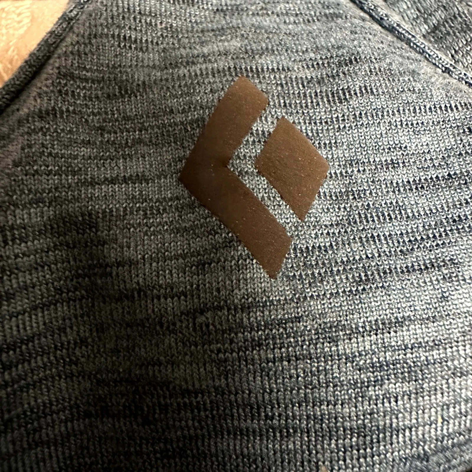 Black Diamond Six Shooter Tank Top Hiking Racerback Bra Pads Stretch Blue Medium - Image 3