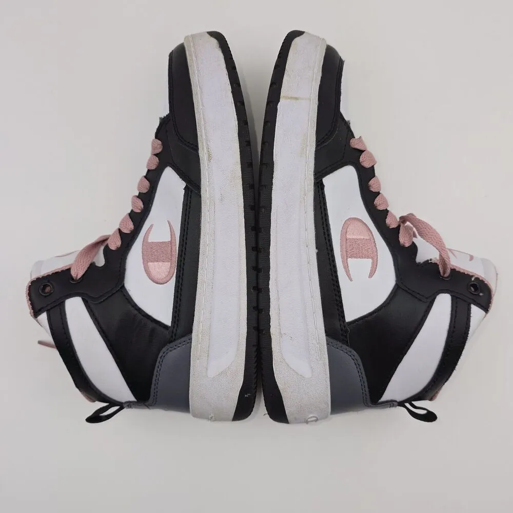 Champion Shoes Womens Size 7W Drome Hi Cb White/Lilac/Black CAS10137W - Image 10