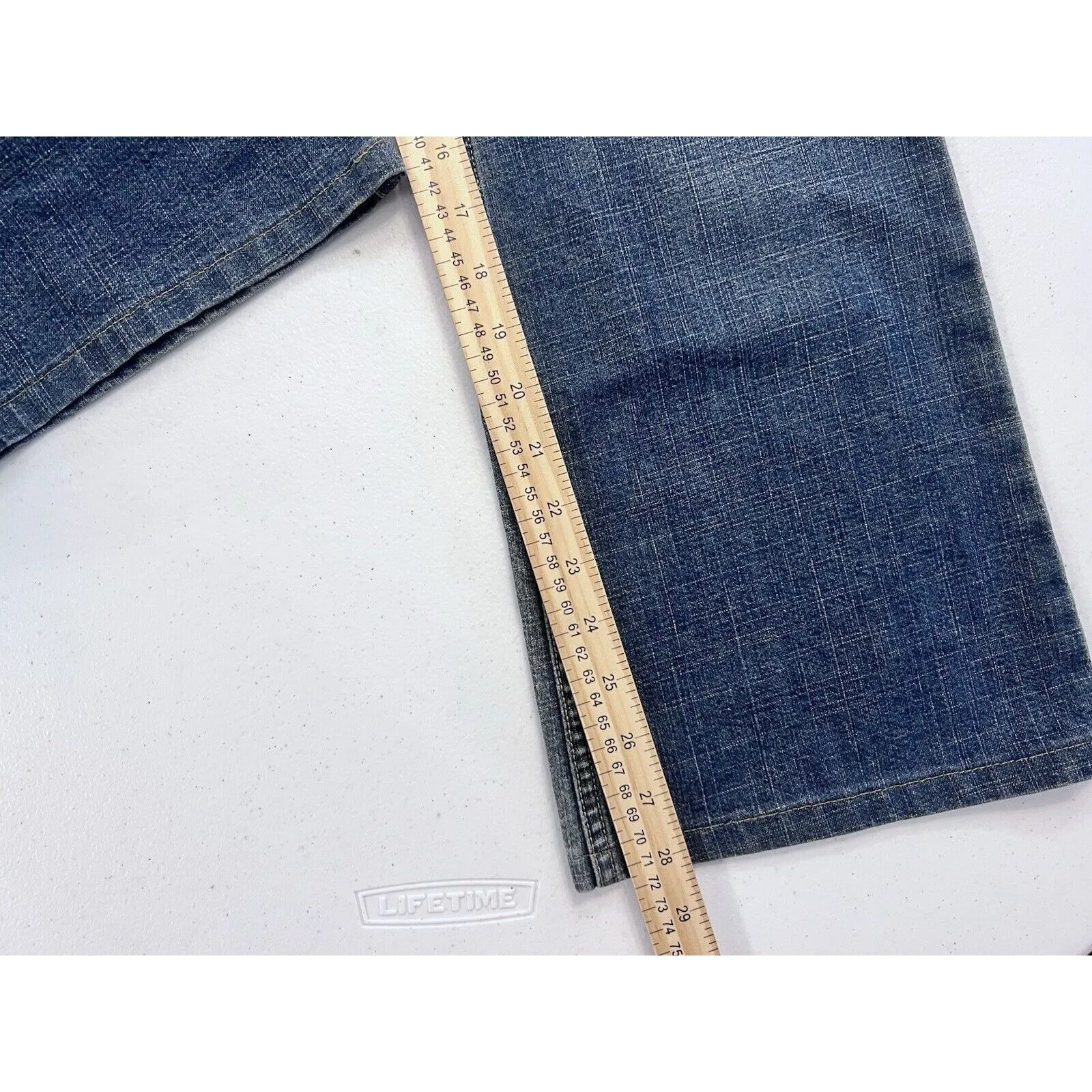 Jones New York Sport Flare Boot Cut Jeans Women 28” Waist‎ Denim Pants Stretch - Image 8