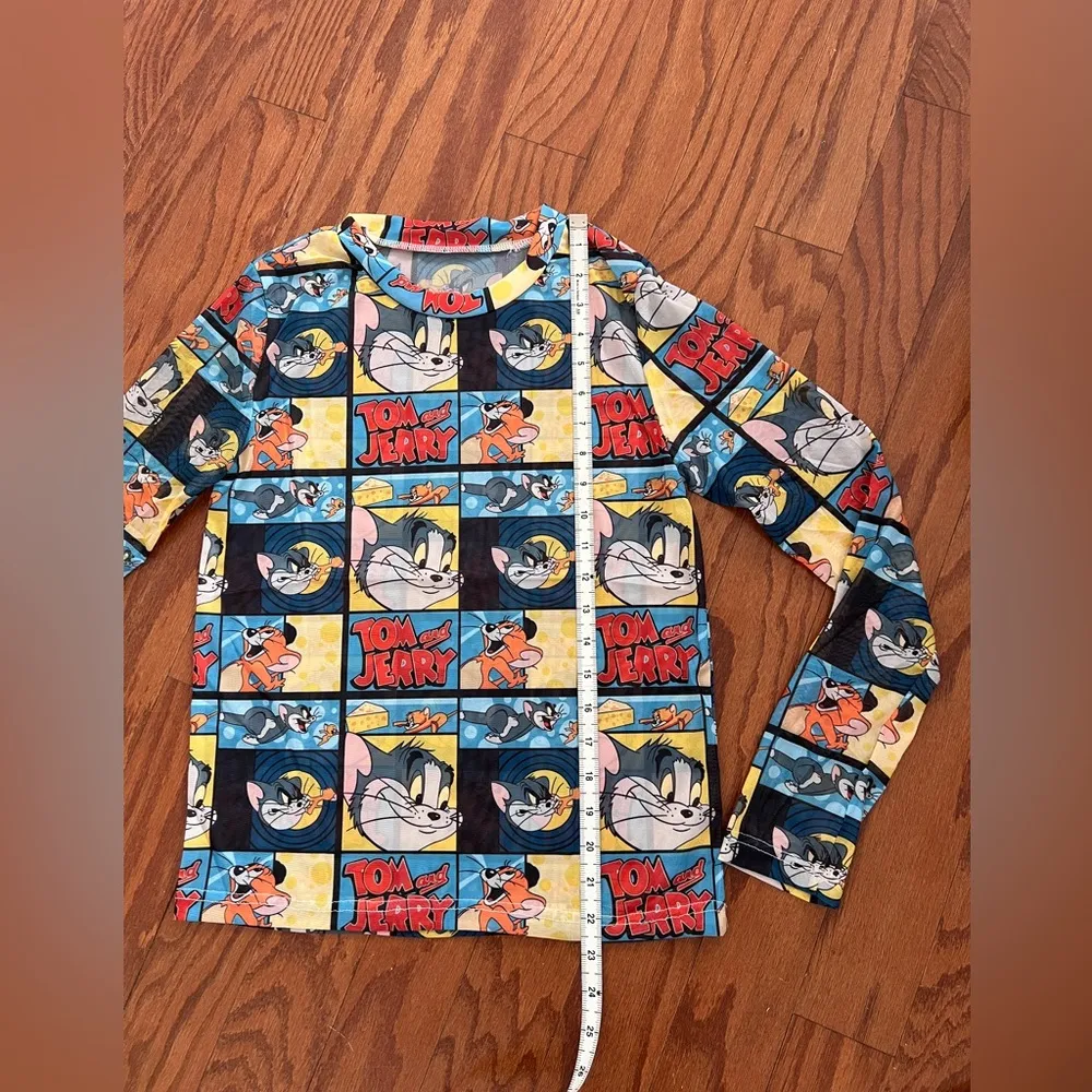 Animals print mesh tops Size M - Image 4