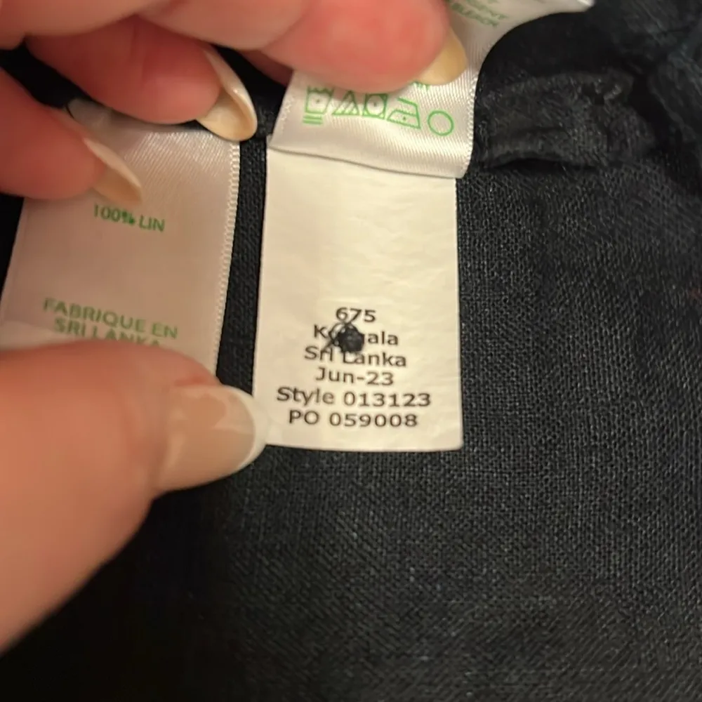 Lilly Pulitzer Bethanne Knee Length Dress, buttondown, black, pockets, size 2 - Image 16