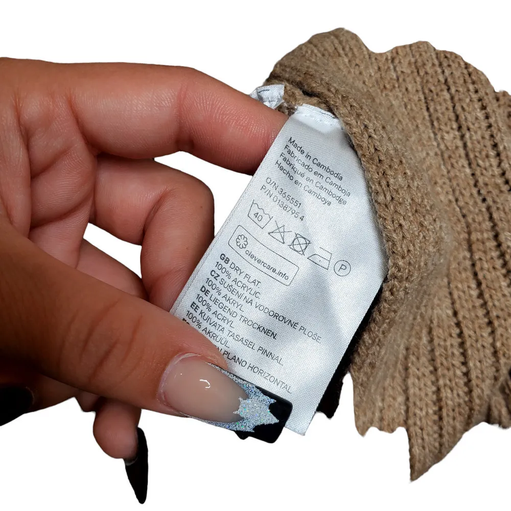 H&M Brown Open Front Knit Cardigan - Image 3