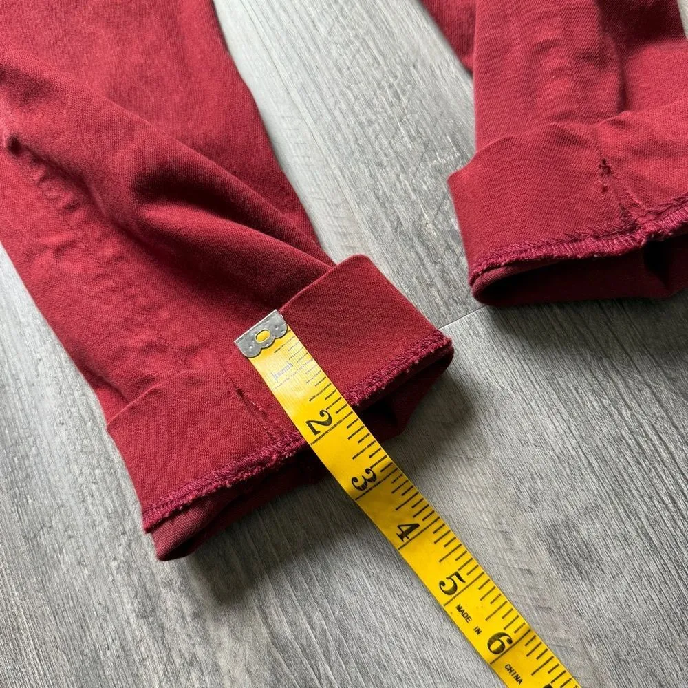 Big Star Alex Skinny Jeans Maroon Red 27” Waist - Image 11