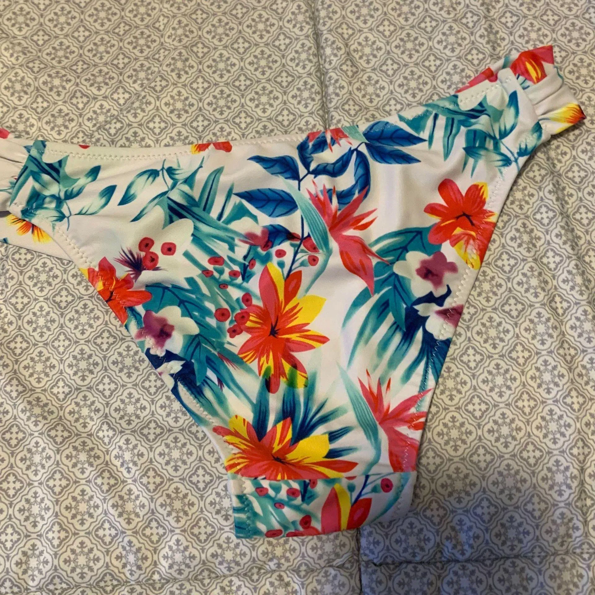 SheIn Floral Bikini Bottoms - Image 2