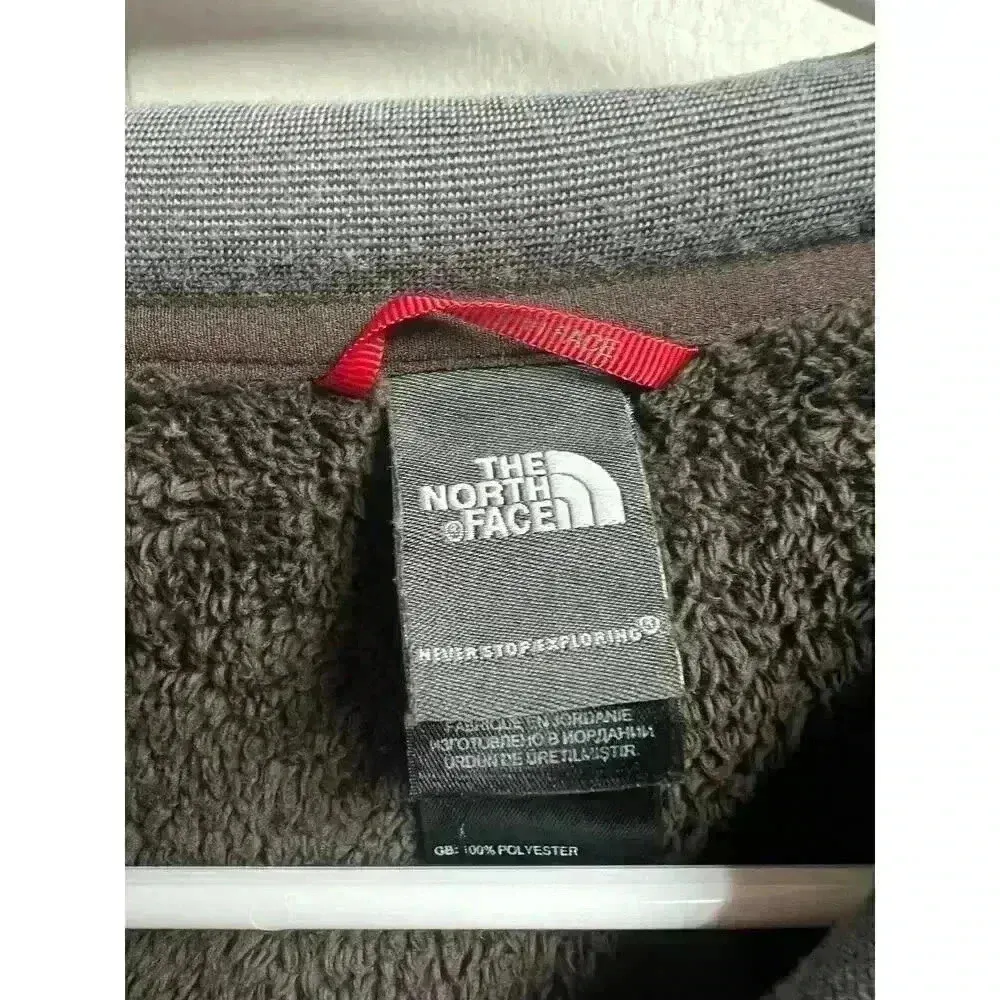 The North Face Women's Brown Quarter Zip Fleece Sherpa Pullover Jacket Small - Image 2