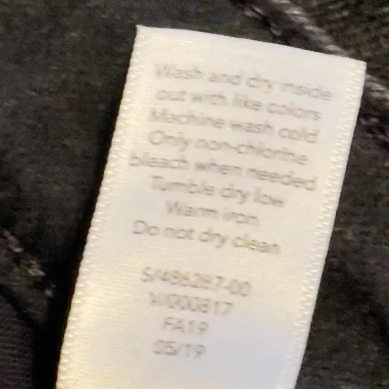 Athleta sculptek jeans size 12 Black skinny dark wash ankle zip denim High Rise - Image 9