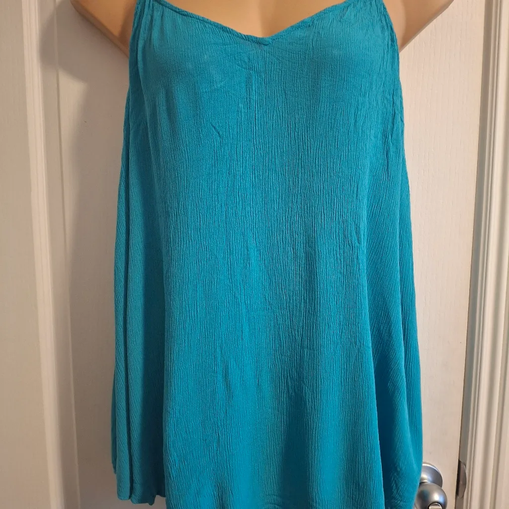 Torrid Sz 3 Blue Spaghetti Strap Top - Image 3