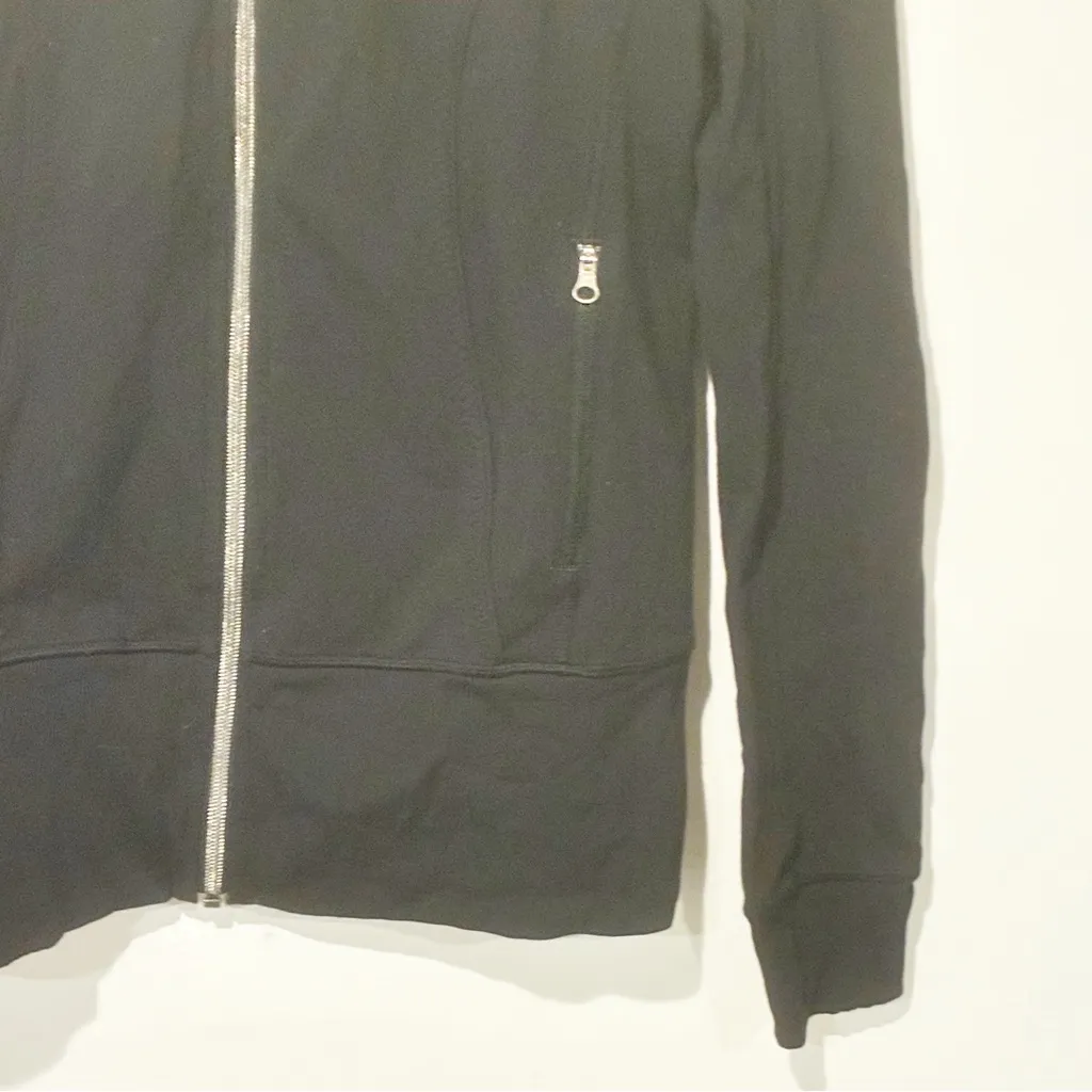 Lululemon‎ Black Daily Yoga Jacket Full Zip Athletic - Image 3