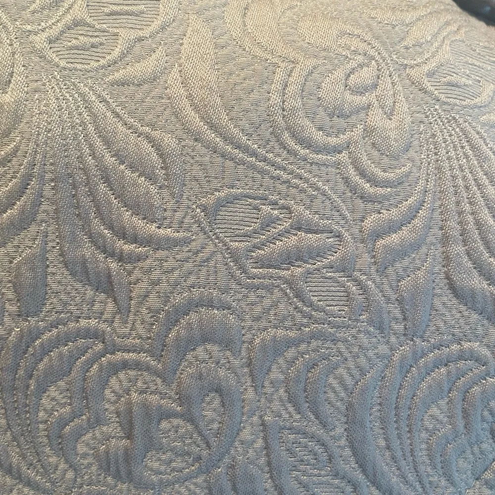 MaxMara jacquard empire waist doubled breasted coat - Image 3