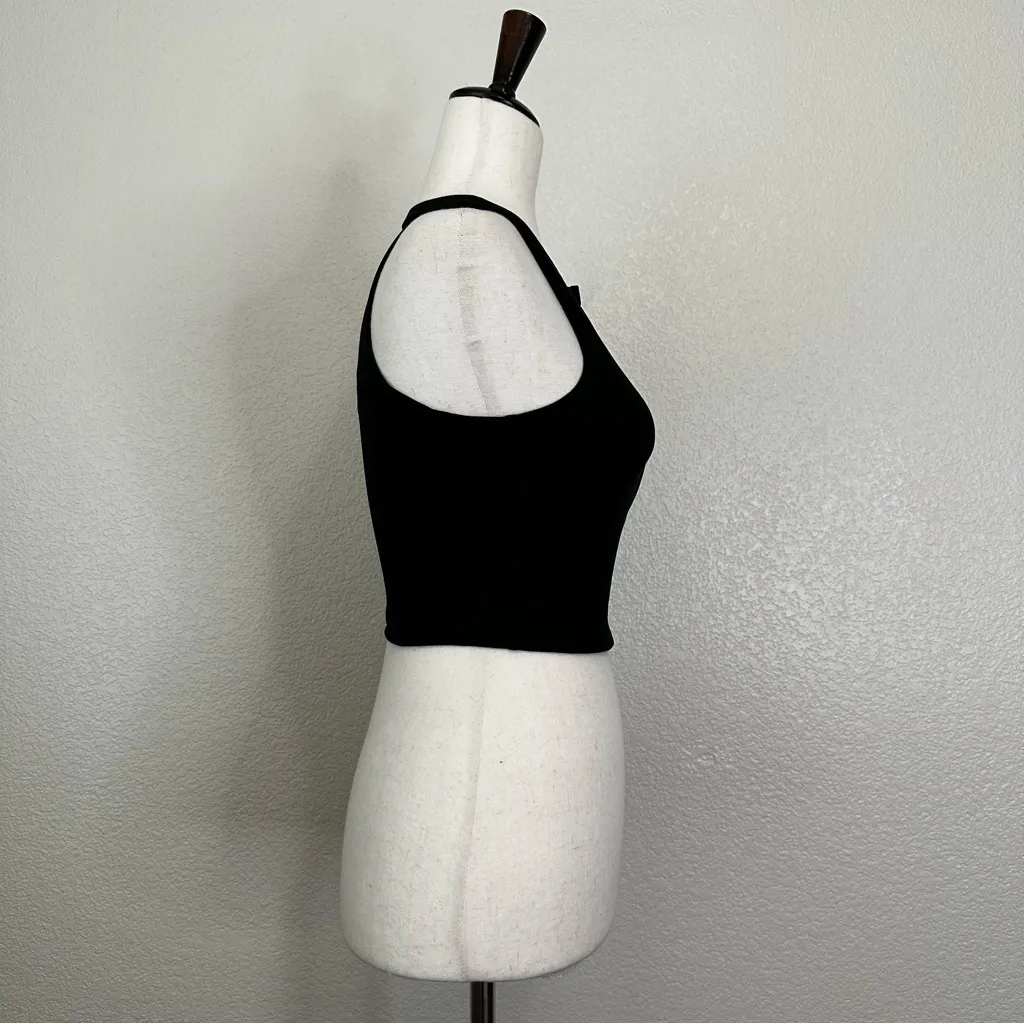 Abercrombie & Fitch YPB SculptLUX Curve Love Plunge Henly Slim Tank, Sz Small - Image 6