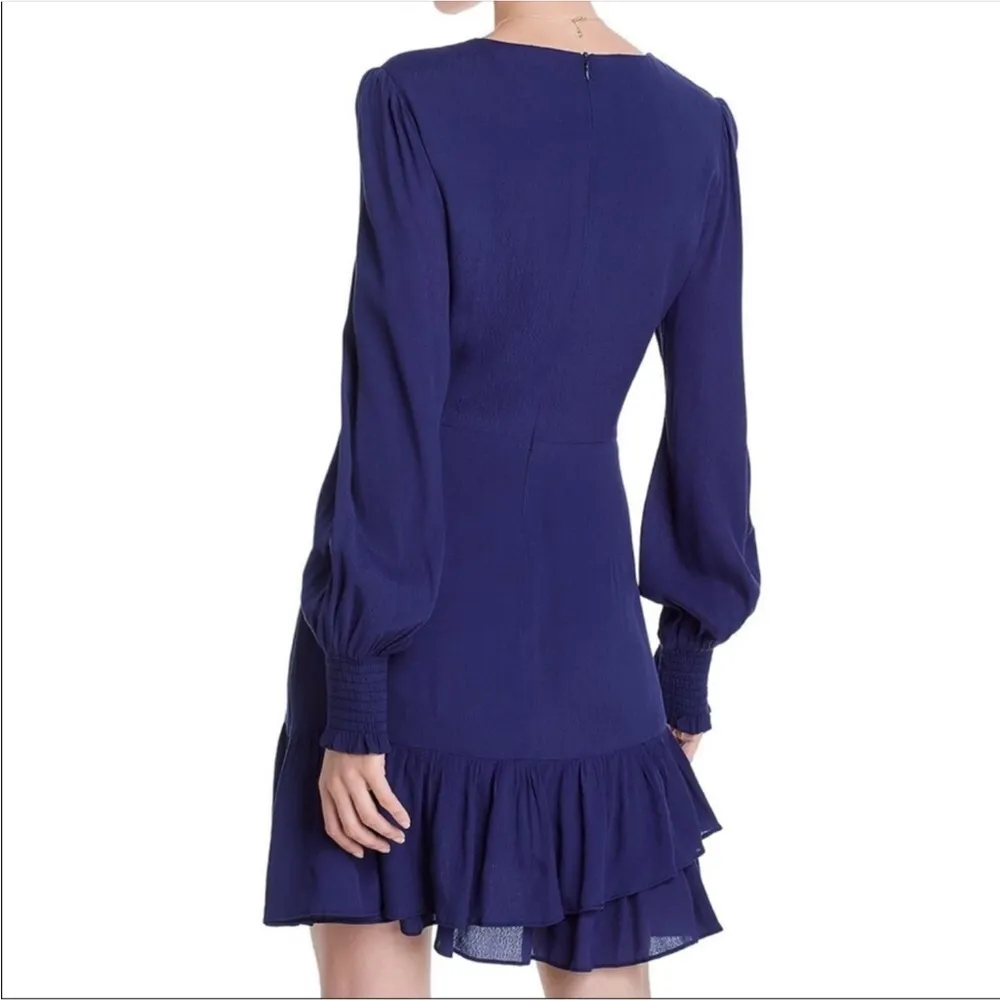 Aqua Navy Ruffle Dress - Image 6