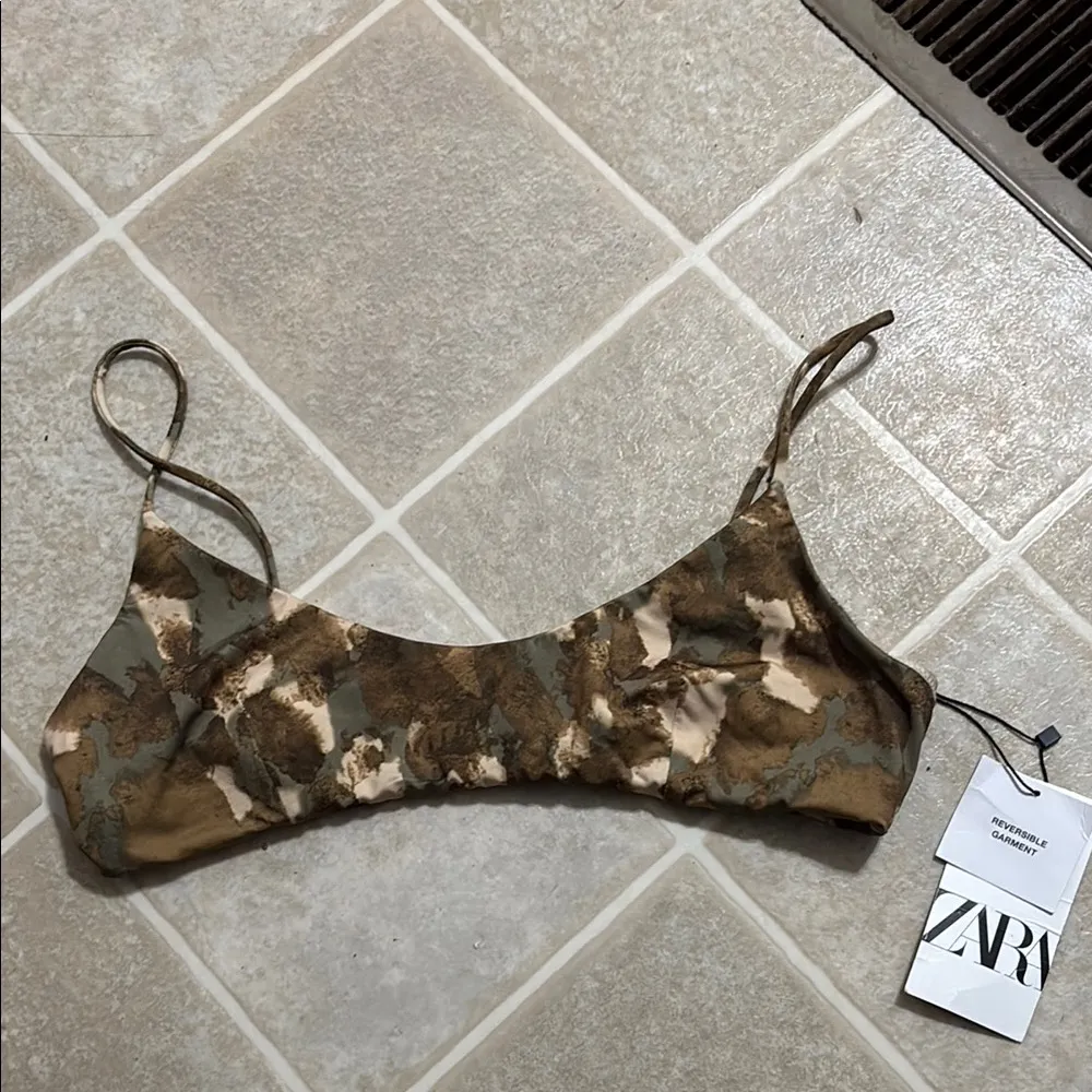 Floral Camouflage Bralette - Image 5