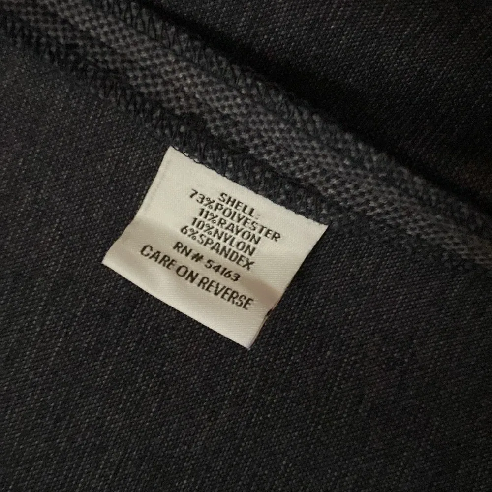 Tommy Hilfiger Slim Fit Blazer One Button Blazer Women's No Collar Pocket Size 6 - Image 7