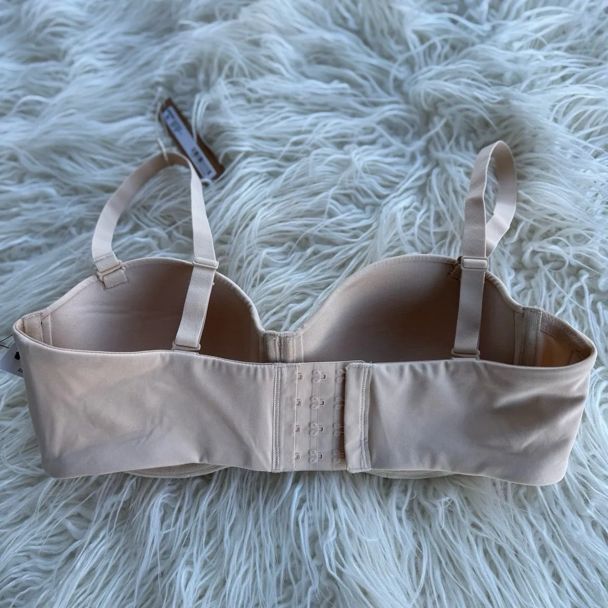 Skims Fits Everybody Strapless Bra Sand Size 38C - Image 4