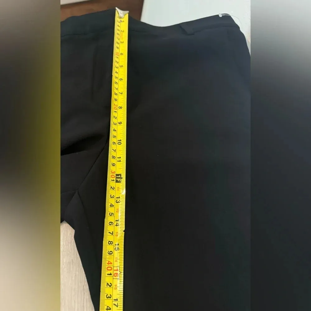 Joie High Rise Straight Leg Black Trouser Dress Pants Office Work NWT Size 12 - Image 6