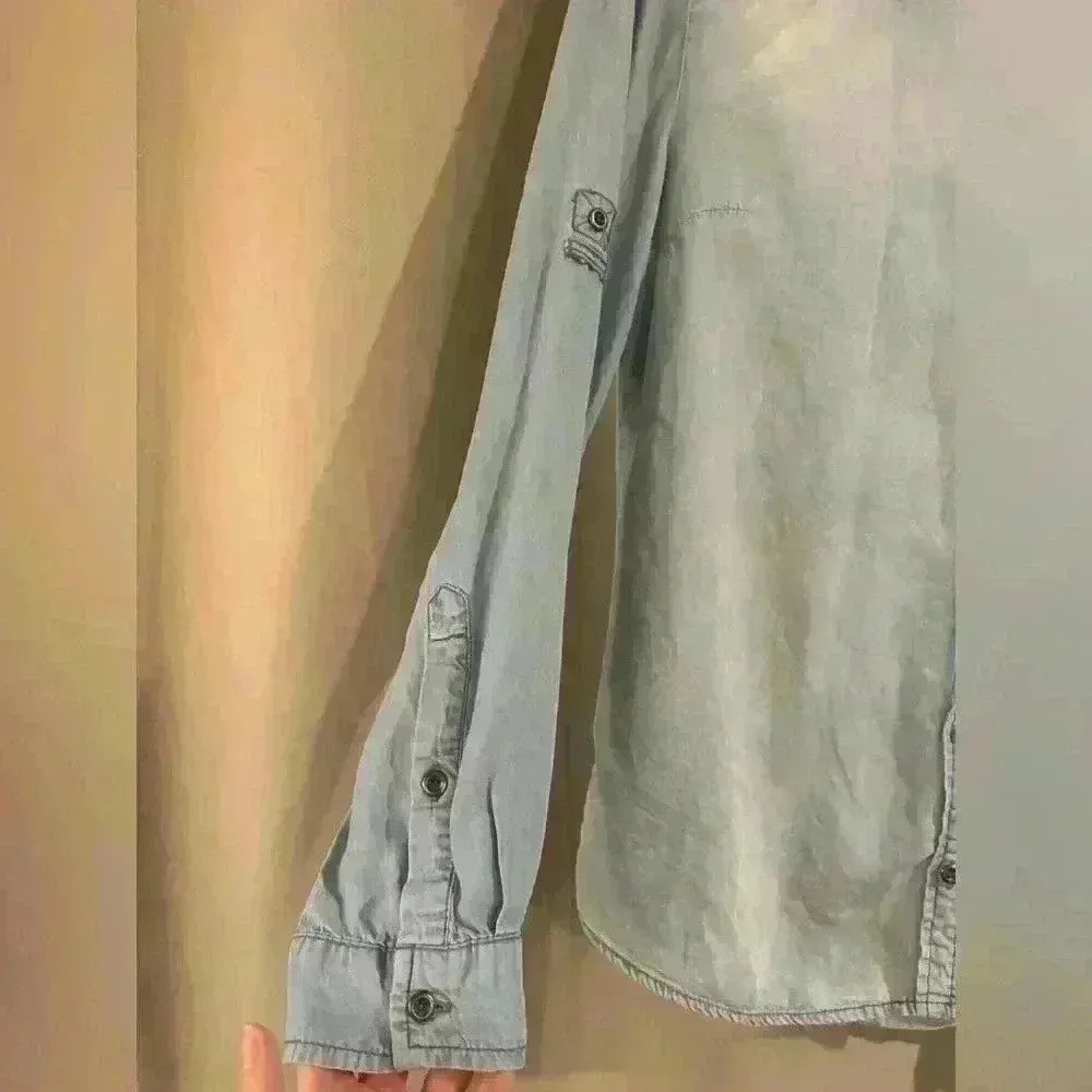 Women’s Celebrity Pink Button Down - Image 2