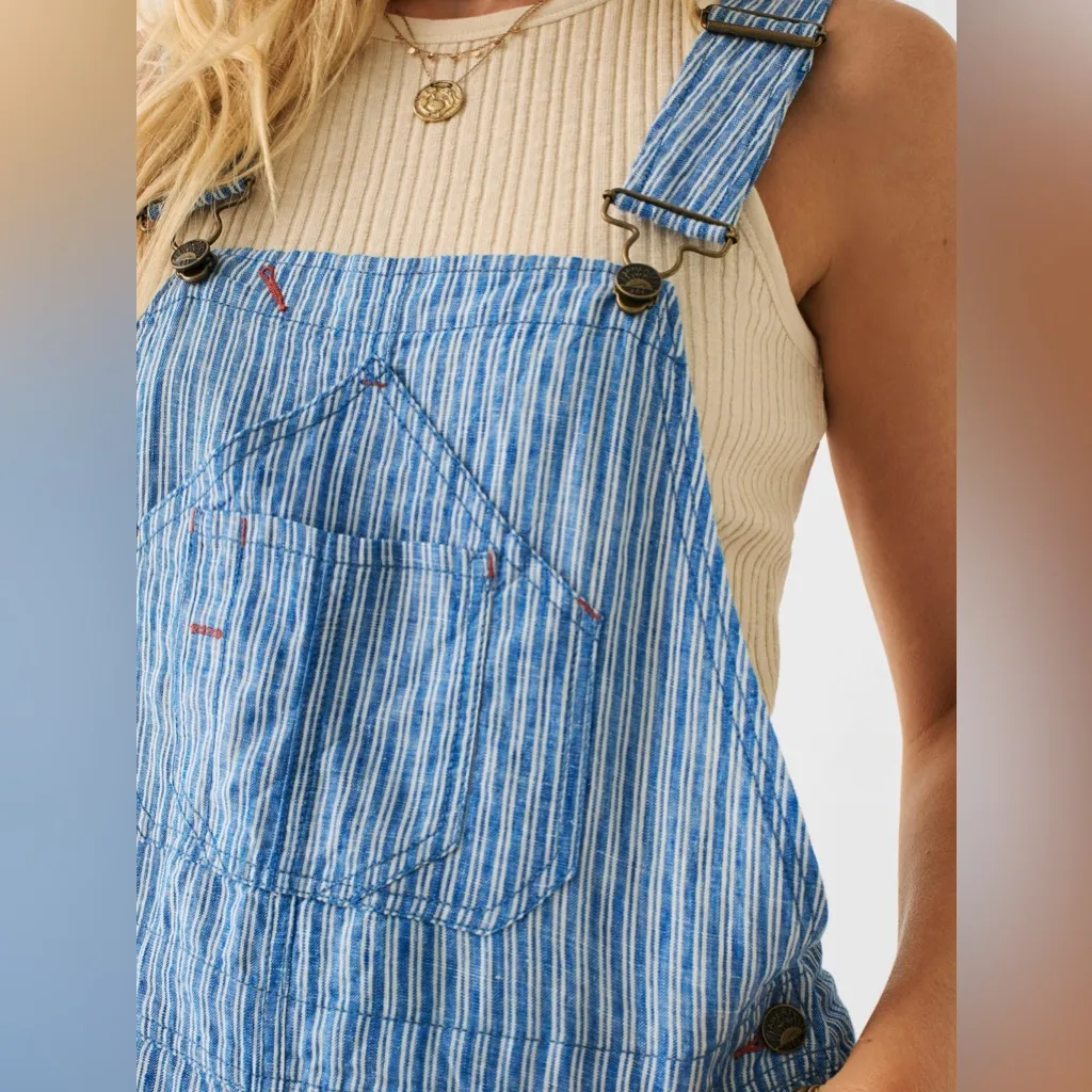 Faherty  Linen Mechanic Overall - Image 2