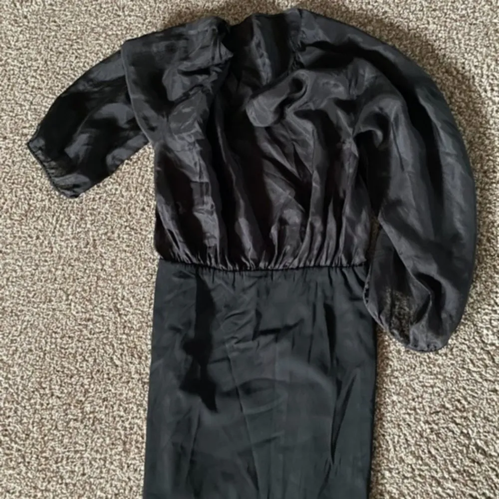 Armani Vintage mini dress black size 8 - Image 3