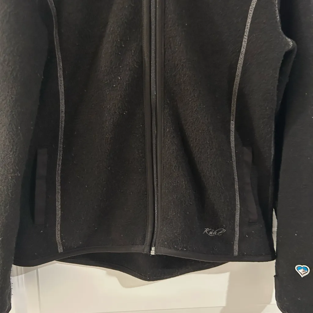 Kuhl Alfpaca Fleece Jacket Black Size L - Image 3